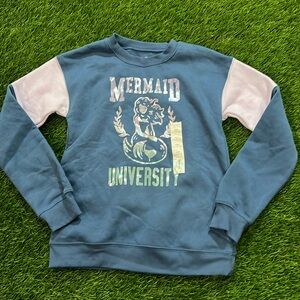 SO Crew Neck Sweatshirt- Mermaid University